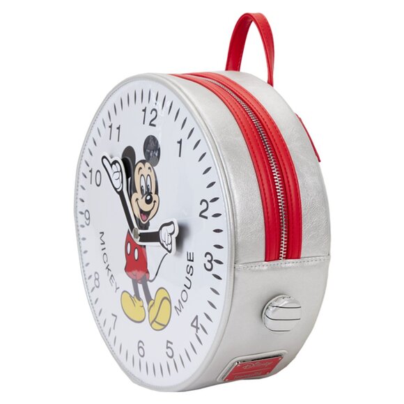 Loungefly Mickey Mouse Exclusive Vintage Watch Figural Mini Backpack main image 4